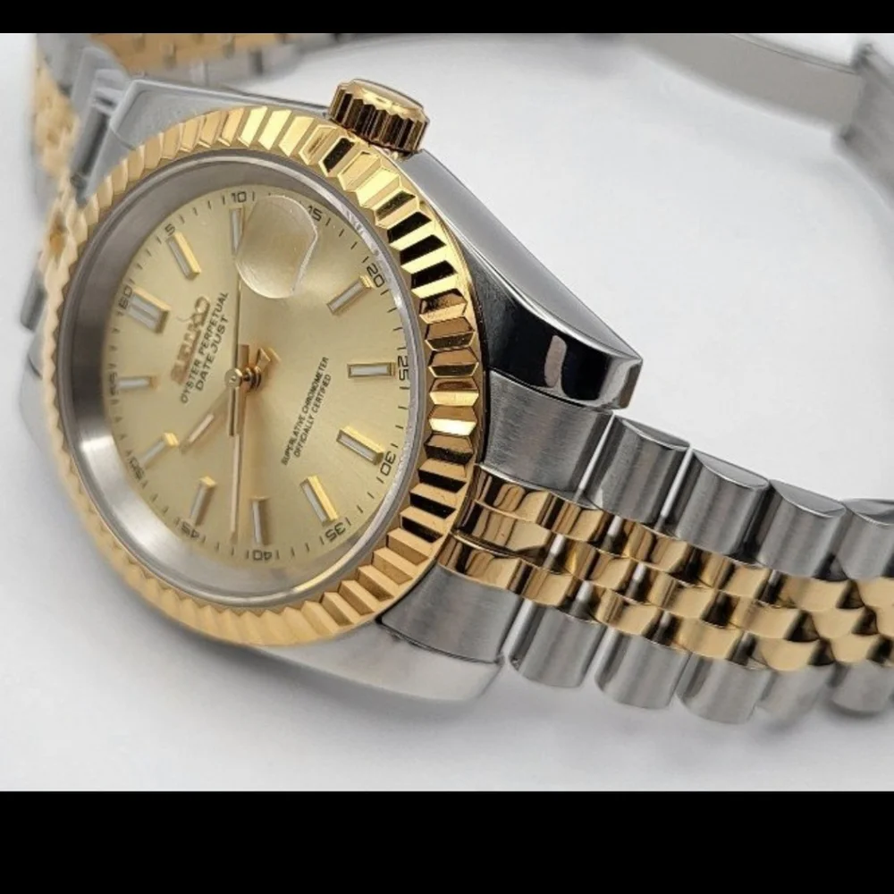 New Seiko Mod 36mm Automatic Watch